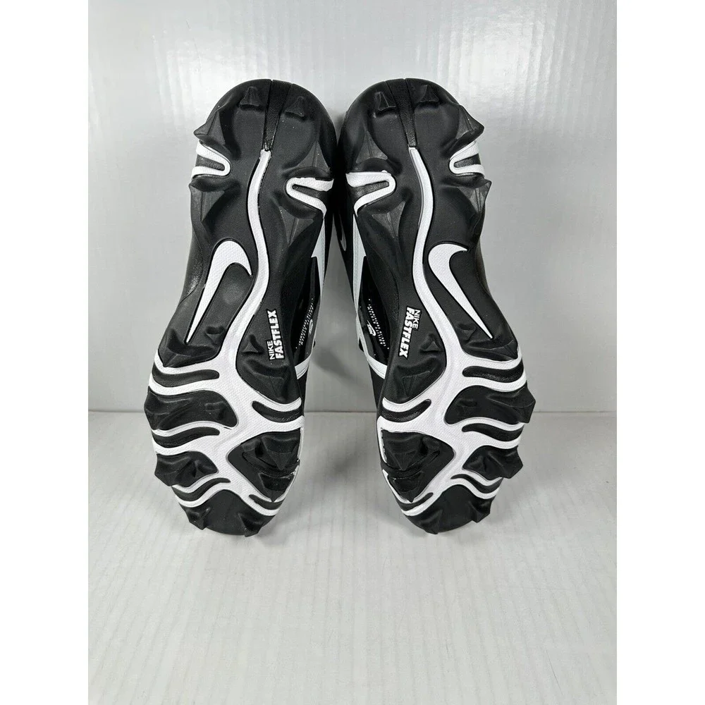 NEW Nike Alpha Menace 3 Shark Football Cleats Black White CV0582-001